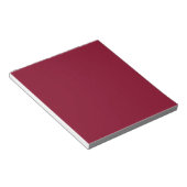 Burgund (einfarbig) notizblock (angewinkelt)