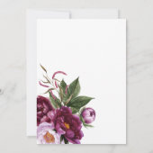 Burgund - Einladung zur Hochzeit von Marsala und P (Rückseite)