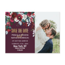 Burgund Elfenbeinblumenübereinkommen Gold Rett Dat