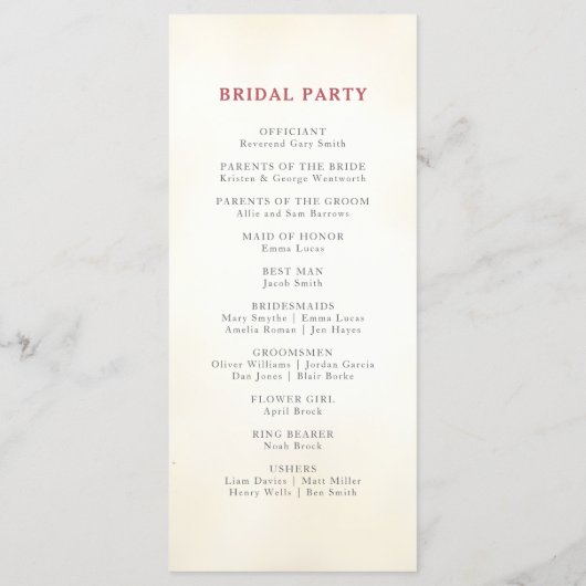 Burgund & Elfenbeinküste Elegante Programm (Rückseite)