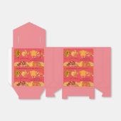 Burgund - Erntedank Zelt Boxen Geschenkschachtel (Ungefaltet)