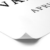 Burgund feiert Lebenszeichen, Foto-Zeichen Poster (Ecke)