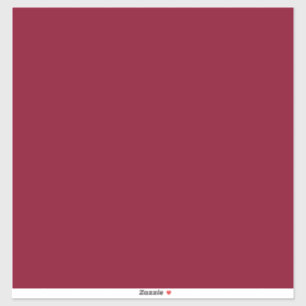 Burgund (feste Farbe) Aufkleber