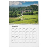 Burgund-Frankreich-Kalender Kalender (Feb 2027)