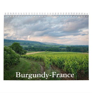 Burgund-Frankreich-Kalender Kalender