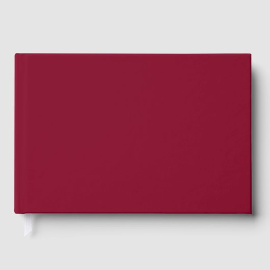 Burgund Gästebuch (Vorderseite)