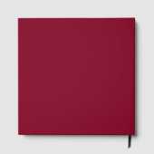 Burgund Gästebuch (Rückseite)