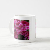Burgund Geranium Kaffeetasse (Vorderseite Links)