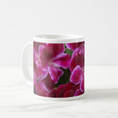 Burgund Geranium Kaffeetasse (Vorderseite Links)