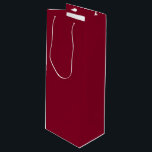 Burgund Geschenktüte Für Weinflaschen<br><div class="desc">Burgund ist eine tiefe,  reiche Farbe,  die dunkles Rot mit Untertönen von Lila und manchmal Braun mischt. Sie wird oft als raffiniert,  luxuriös und warm beschrieben,  ähnlich der Farbe von Rotwein aus der Region Burgund in Frankreich.</div>