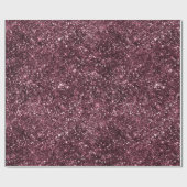 Burgund-Glitzer Geschenkpapier (Flach)