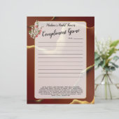 🤵 Burgund Gold Elegante Abstrakte Hochzeit (Stehend Vorderseite)