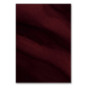 Burgund & Gold Hochzeitskarte Tischnummer (Rückseite)