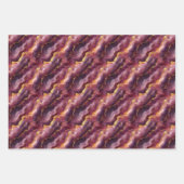 Burgund & Gold-Marmor Geschenkpapier Set (Vorderseite 3)