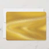 Burgund Gold Pampas Grass Save the Date (Rückseite)