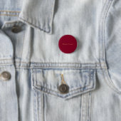 Burgund Gold Professionell Trendy Minimalistischer Button (Beispiel)