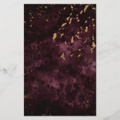 Burgund Goldsprinkles Service und Preis Flyer (Rückseite)