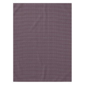 Burgund & Grau Blumensteppdecke  Tischdecke (Vorderseite)