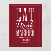 Burgund Heiraten, Essen, Trinken und Feiern - Term