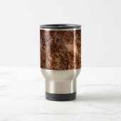 "Burgund Herbst Abstrakt" Reiseumarmung Reisebecher (Mittel)