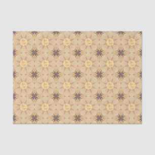 Burgund Ivory marokkanisches geometrisches Busines Seidenpapier