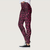 Burgund Leopard Leggings (Links)