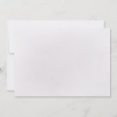 Burgund lila funkelnden Glitzer Blumenkohl vielen Einladung (Rückseite)