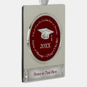 Burgund, Maroon, Abschluss Tree Ornamente (Rechts)