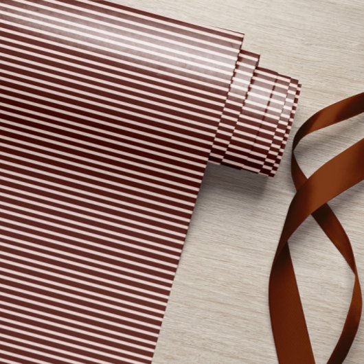 Burgund Pink gestreift Geschenkpapier