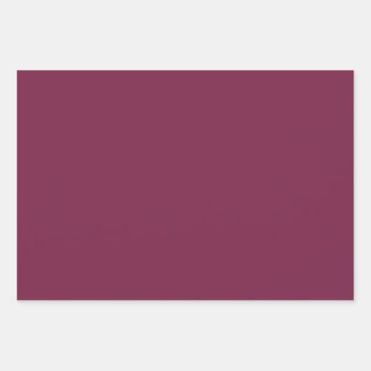 Burgund Pink Roter Glitzer Weiße Kisses Lippen Geschenkpapier Set (Vorderseite 2)