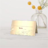 Burgund Platzkarte (Rückseite)