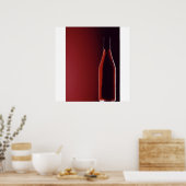 Burgund Poster (Küche)