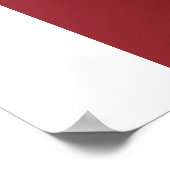 Burgund Poster (Ecke)