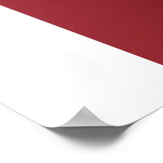 Burgund Poster (Ecke)