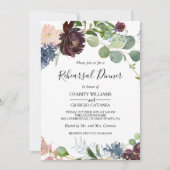 Burgund Probe-Dinner Einladung (Vorderseite)