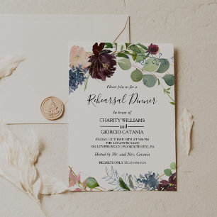 Burgund Probe-Dinner Einladung