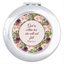 Burgund Rosa Bibel Gott in ihrem Inneren