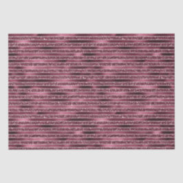 Burgund Rosa Rose Gold Glitzer Streifen Seidenpapier