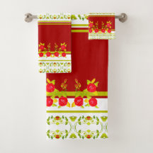 Burgund Rose Gemustertes Design