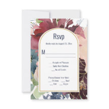 Burgund, Rose, Navy Gold Arch UAWG