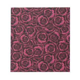 Burgund-Rose Notizblock