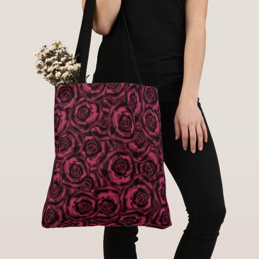 Burgund-Rose Tasche (Von Nahem)