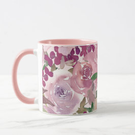 Burgund-Rose-Tasse Tasse