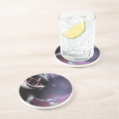 Burgund-Rose Untersetzer (Seite)