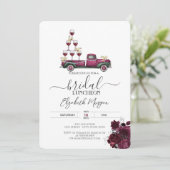 Burgund Rose Weinroute Mendrisiotto Einladung (Stehend Vorderseite)