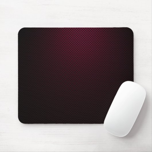 Burgund-Russ-Faser gemustert Mousepad (Mit Mouse)