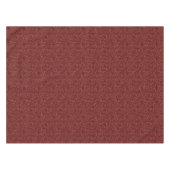 Burgund Scrolls Tischdecke (Vorderseite (Horizontal))