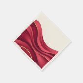 Burgund Serviette (Ecke)