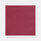 Burgund Serviette (Vorderseite)