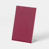 Burgund Sockelschild (Vorderseite)